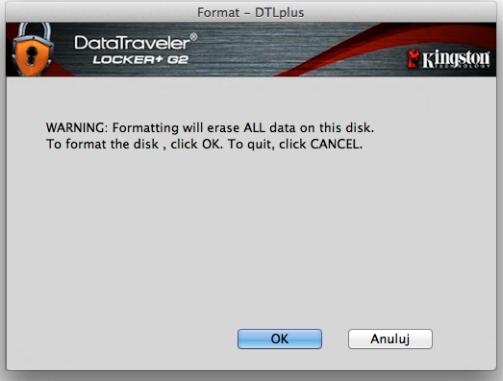 KINGSTON DATATRAVELER LOCKER G2/DTLPG2 - Polecenie Shutdown DTL+ G2 (Wymięc dane + G2) - 1
