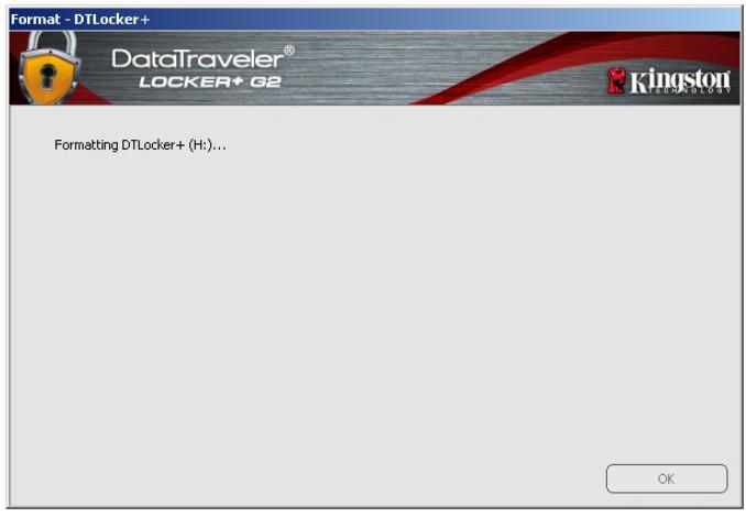 KINGSTON DATATRAVELER LOCKER G2/DTLPG2 - Device Initialization (Windows Environment) - 6
