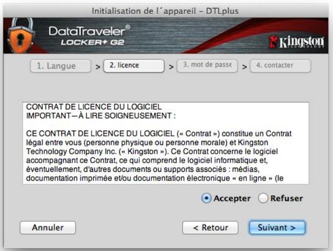 KINGSTON DATATRAVELER LOCKER G2/DTLPG2 - Configuration (Environment Mac) - 1