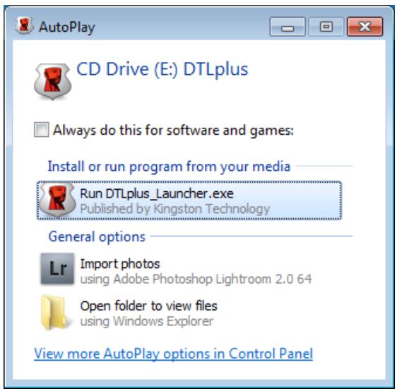 KINGSTON DATATRAVELER LOCKER G2/DTLPG2 - Setup (Windows Environment) - 4