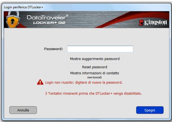 KINGSTON DATATRAVELER LOCKER G2/DTLPG2 - Blocco del disposativo - 2