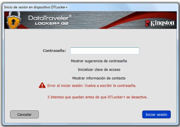 KINGSTON DATATRAVELER LOCKER G2/DTLPG2 - Bloqueo del dispositivo - 2