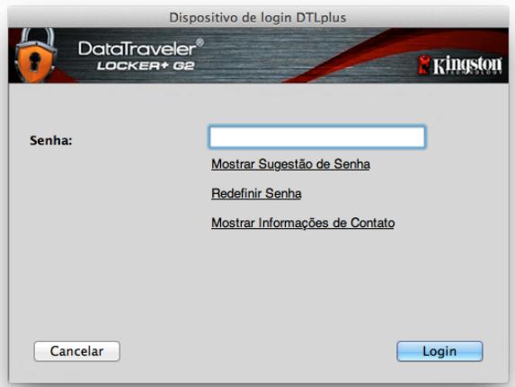 KINGSTON DATATRAVELER LOCKER G2/DTLPG2 - ISSO SIGNIFICA QUE TODOS OS DADOS ARMAZENADOS NO DTL+ G2 SERÃO PERDIDOS. - 1