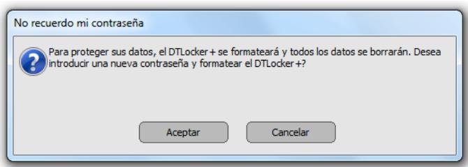 KINGSTON DATATRAVELER LOCKER G2/DTLPG2 - Olvidó su contraseña - 2