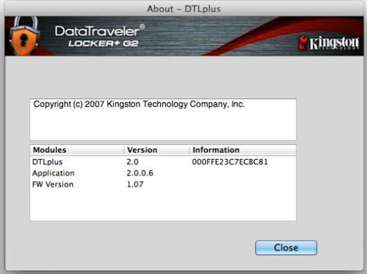 KINGSTON DATATRAVELER LOCKER G2/DTLPG2 - Polecenie Shutdown DTL+ G2 (Wymięc dane + G2) - 2