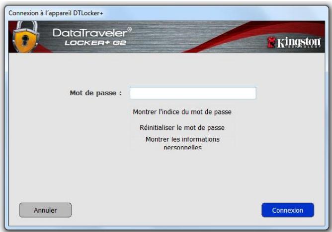 KINGSTON DATATRAVELER LOCKER G2/DTLPG2 - PAR CONSEQUENT, TOUTES LES DONNÉES QUE LA DTL+ G2 CONTIENT SERONT DÉTRUITES. - 1