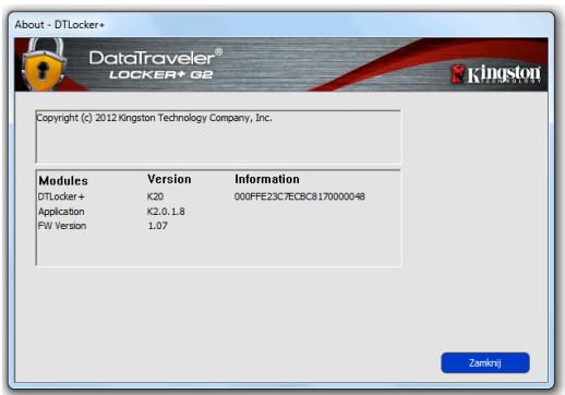 KINGSTON DATATRAVELER LOCKER G2/DTLPG2 - Polecenie Shutdown DTL+ G2 (Wymiarc zamyść DTL+ G2) - 2