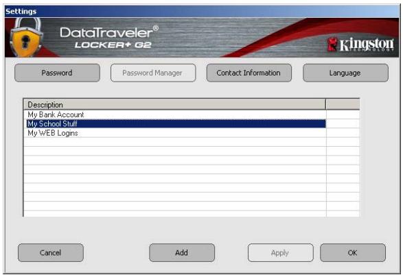 KINGSTON DATATRAVELER LOCKER G2/DTLPG2 - Password Manager - 3