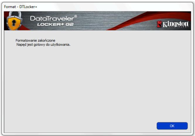 KINGSTON DATATRAVELER LOCKER G2/DTLPG2 - Inicjowanie urzadzenia (środowisko Windows) - 10