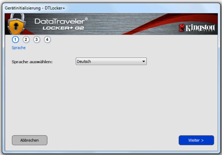 KINGSTON DATATRAVELER LOCKER G2/DTLPG2 - Geräteinstallation (Windows Umgebung) - 1