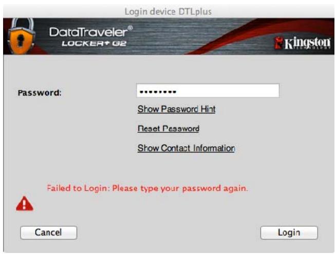 KINGSTON DATATRAVELER LOCKER G2/DTLPG2 - THIS MEANS THAT ALL DATA STORED ON THE DTL+ G2 WILL BE LOST. - 2