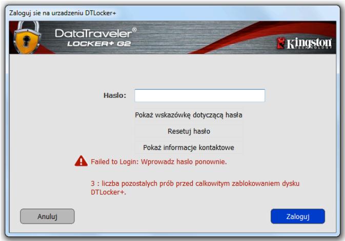 KINGSTON DATATRAVELER LOCKER G2/DTLPG2 - Blokada urzadzenia - 2