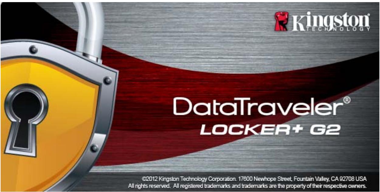 KINGSTON DATATRAVELER LOCKER G2/DTLPG2 - DataTraveler® Locker+ G2 User Manual - 1