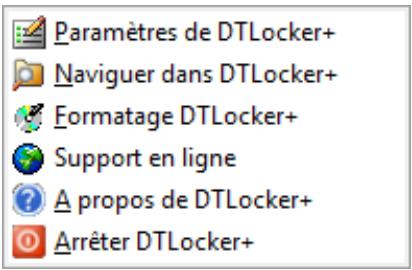 KINGSTON DATATRAVELER LOCKER G2/DTLPG2 - Options du péripérisque (Environment Windows) - 1