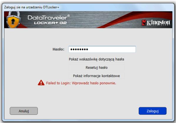 KINGSTON DATATRAVELER LOCKER G2/DTLPG2 - Blokada urzadzenia - 1