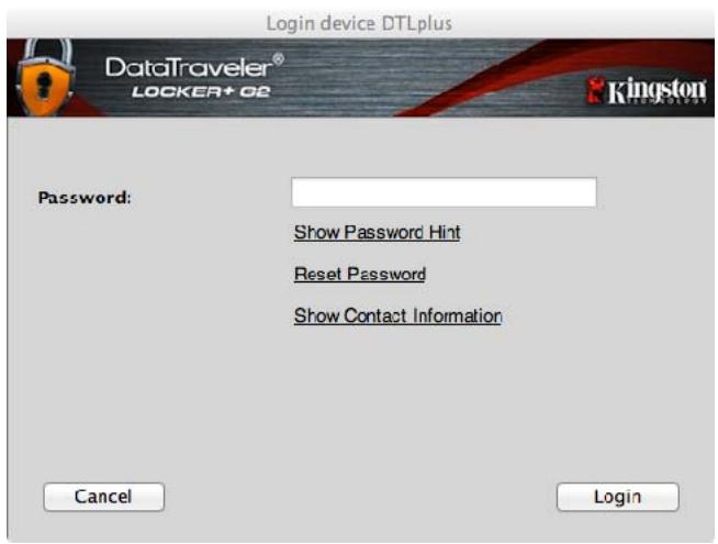 KINGSTON DATATRAVELER LOCKER G2/DTLPG2 - THIS MEANS THAT ALL DATA STORED ON THE DTL+ G2 WILL BE LOST. - 1