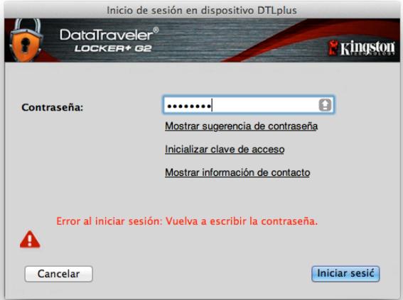 KINGSTON DATATRAVELER LOCKER G2/DTLPG2 - ESTO SIGNIFICA QUE SE VAN A PERDER TODOS LOS DATOS ALMACENADOS EN EL DTL+ G2. - 2