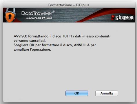 KINGSTON DATATRAVELER LOCKER G2/DTLPG2 - Arresto dell'unità DTL+ G2 - 1