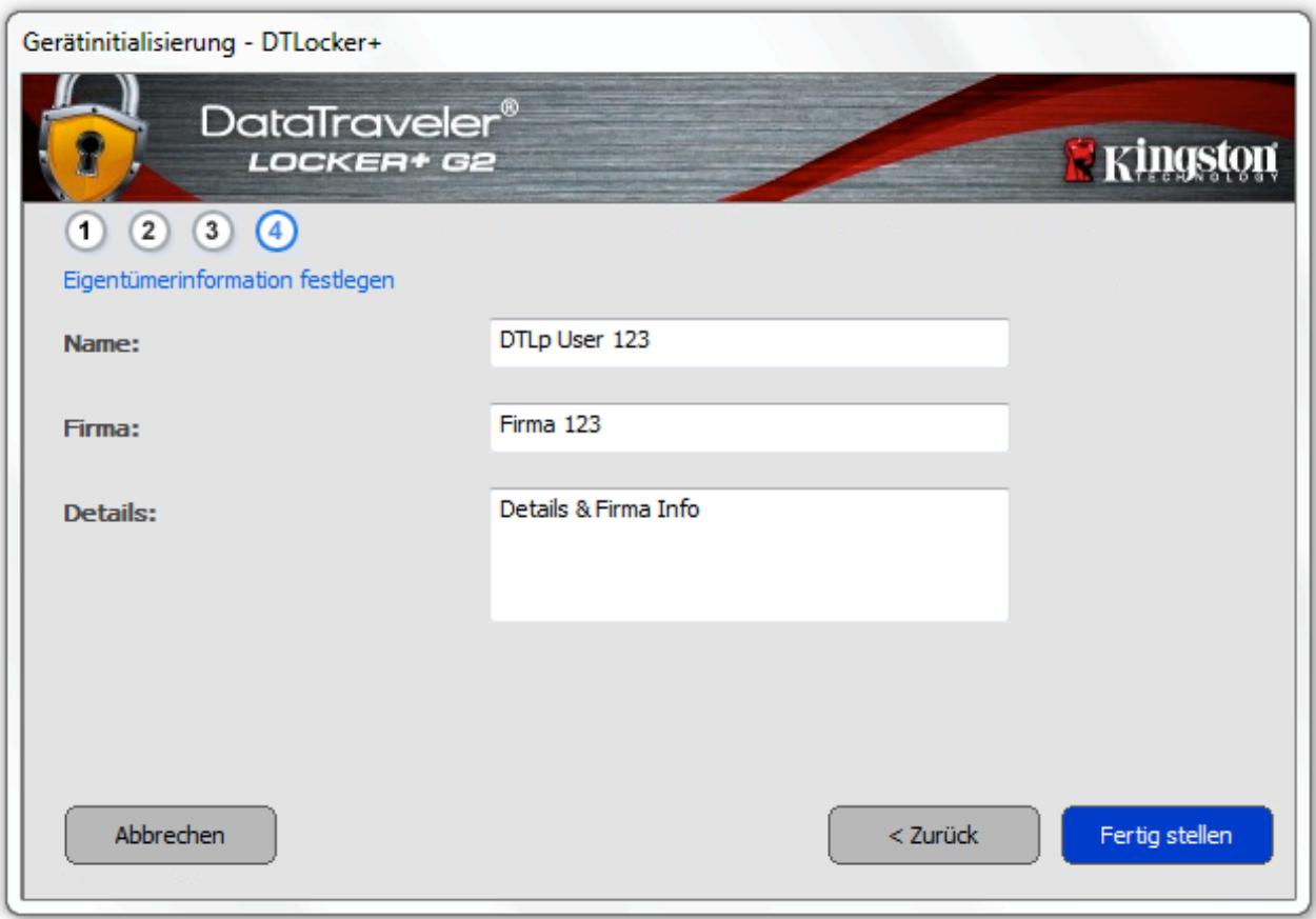 KINGSTON DATATRAVELER LOCKER G2/DTLPG2 - Geräteinstallation (Windows Umgebung) - 4