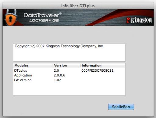 KINGSTON DATATRAVELER LOCKER G2/DTLPG2 - DTL+ G2 herunterfahren - 1