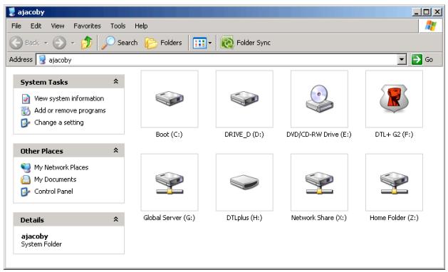 KINGSTON DATATRAVELER LOCKER G2/DTLPG2 - 設定 (Windows 環境の场合) - 1