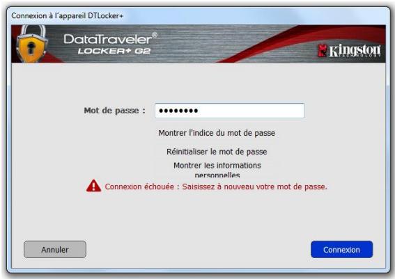 KINGSTON DATATRAVELER LOCKER G2/DTLPG2 - Verrouillage du périphérique - 1