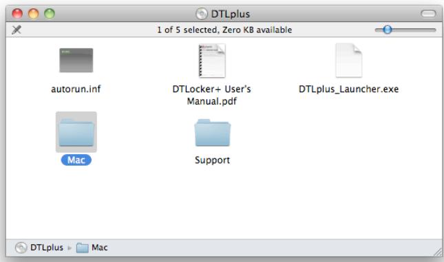 KINGSTON DATATRAVELER LOCKER G2/DTLPG2 - 設定 (Mac 環境) - 2