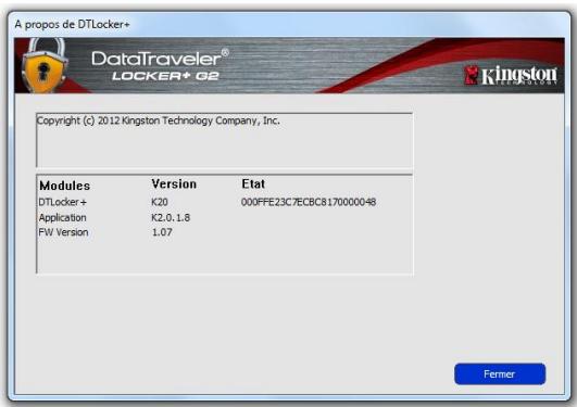 KINGSTON DATATRAVELER LOCKER G2/DTLPG2 - Fermeture de la DTL+ G2 - 2