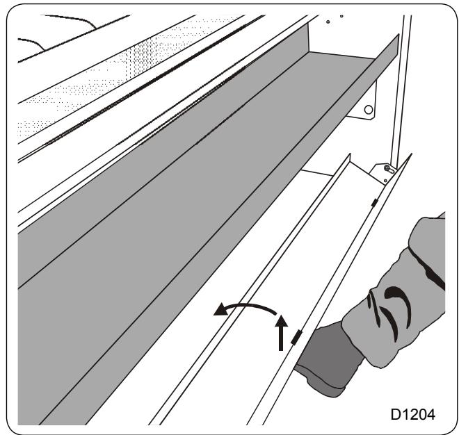 ELECTROLUX LAUNDRY SYSTEMS IC43316 - Utilisation du bac d'engagement basculant - 2