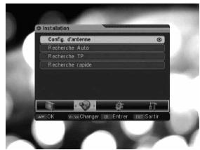 KYOSTAR KNS 3000 - Configuration pour un moteur en DiSEqC 1.2 - 1