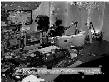 KYOSTAR KNS 3000 - Pixelisation (petits carrés dans l'image) - 1