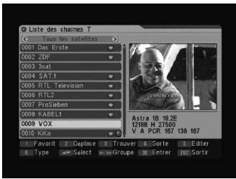 KYOSTAR KNS 3000 - Menu principal - 3