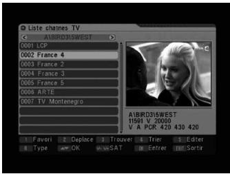 KYOSTAR KNS 3000 - Menu principal - 9
