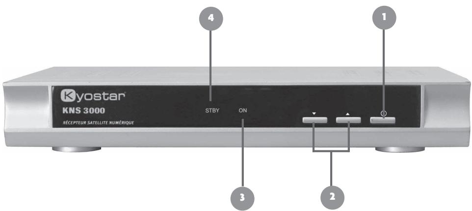 KYOSTAR KNS 3000 - Mise en place des piles : - 2