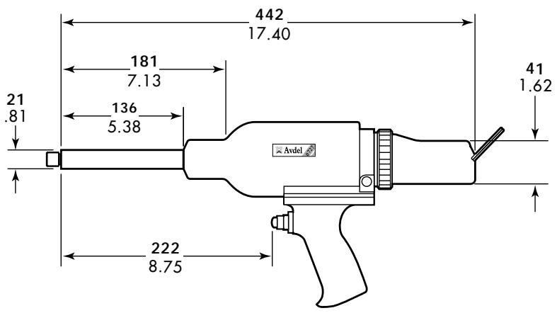 AVDEL TYPE 0727 - MODELE 07274 - 2