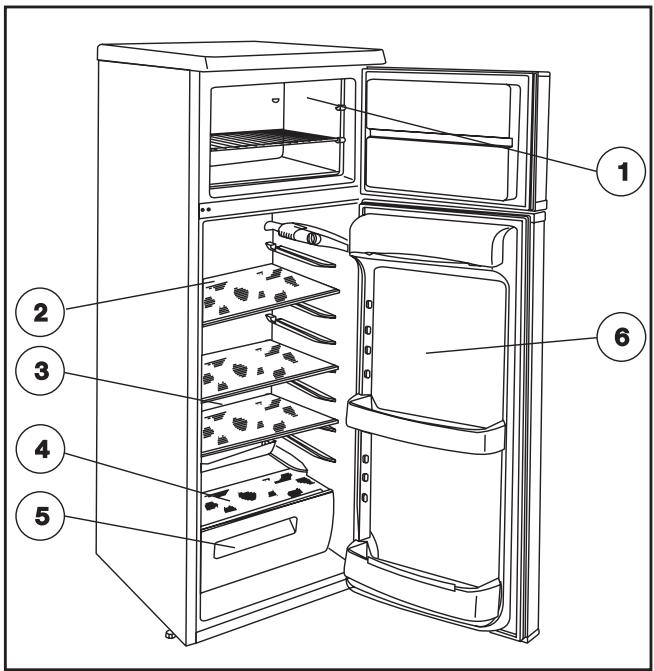 KELVINATOR KHCT24HWF - Stockage des alimentés - 2