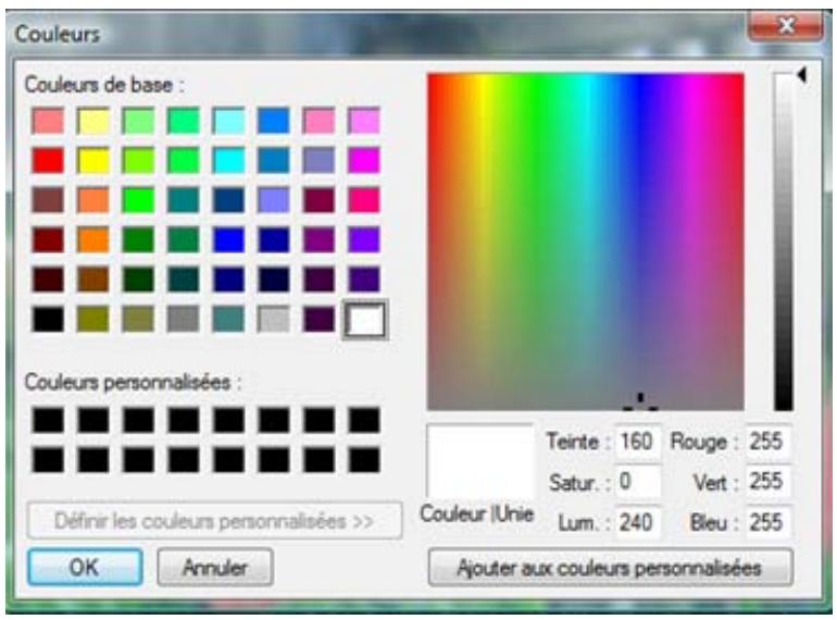 ACDSEE 12 - Utiliser la boîte de dialogue couleur - 1