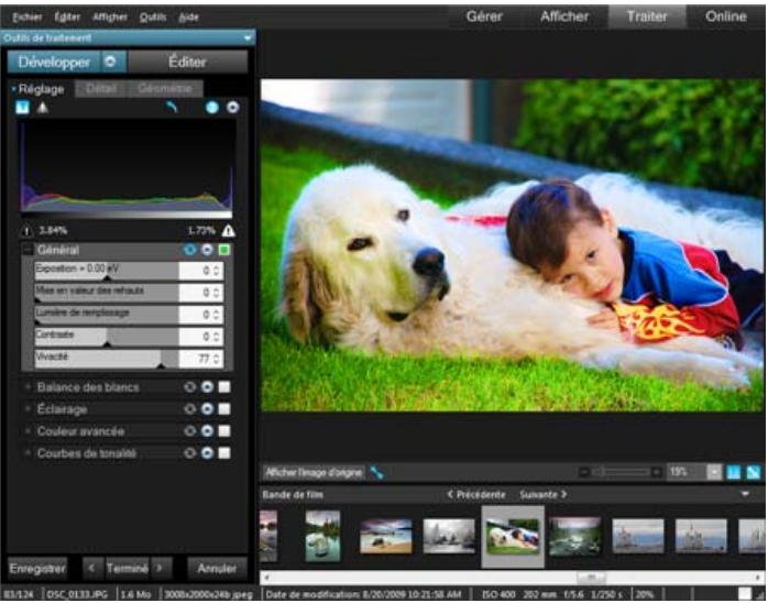 ACDSEE PRO 3 - Curseur de vivacité - 2