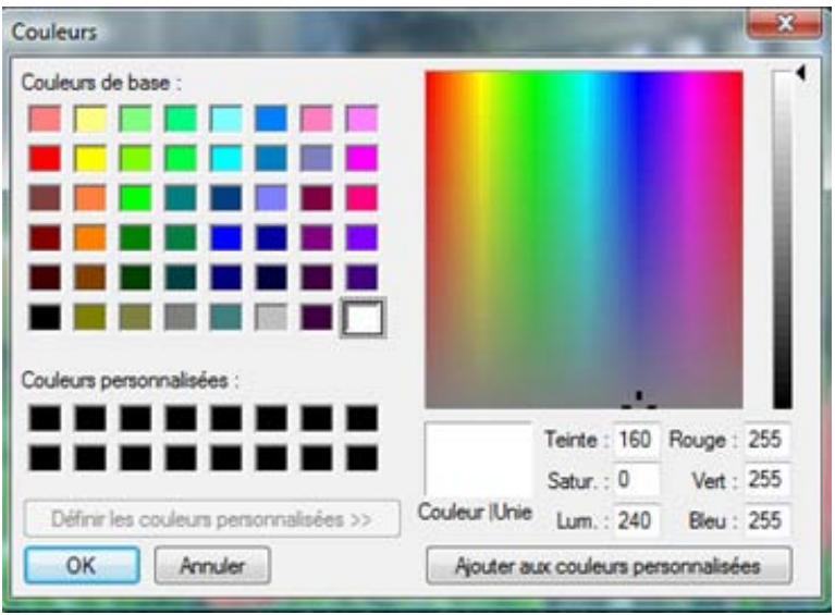 ACDSEE PRO 3 - Utiliser la boîte de dialogue couleur - 1