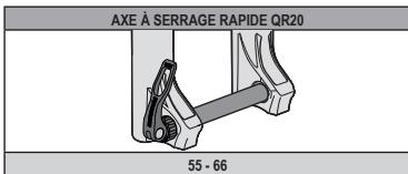 MARZOCCHI BOMBER SUSPENSION - Système de fixation de l'axe de la roue - 3