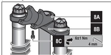 MARZOCCHI BOMBER SUSPENSION - Installation du support du cintre sur les modèles à double té - 1