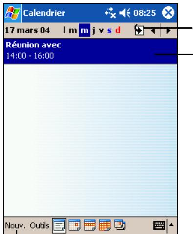 YAKUMO DELTA 300 GPS - Calendrier: Planification de rendez-vous et de réunions - 1