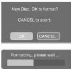 YAKUMO DVD RW RECORDER - Formatting discs - 2