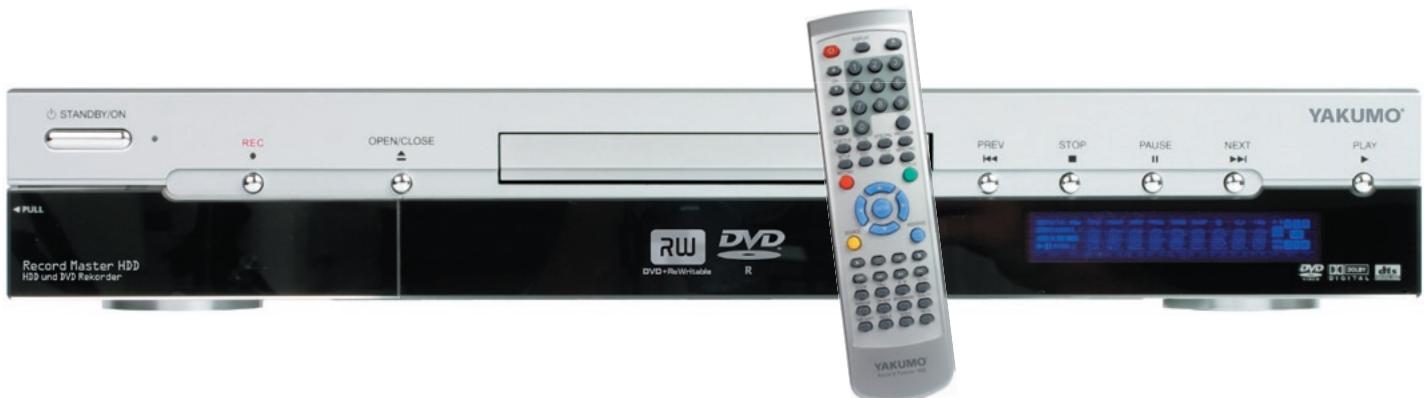 YAKUMO DVD RW RECORDER - Manue1 - 1
