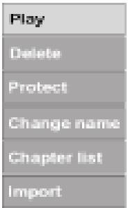 YAKUMO DVD RW RECORDER - DVD title options - 1