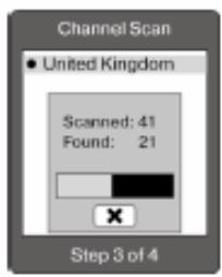 YAKUMO DVD RW RECORDER - Channel scan - 2