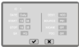 YAKUMO DVD RW RECORDER - Close programming - 2