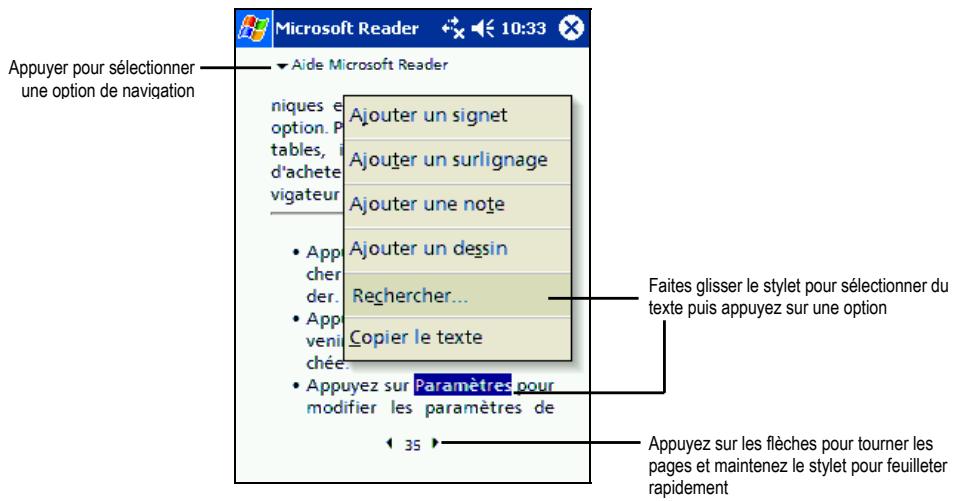 YAKUMO PDA DELTA 400 - Lecture d'un livre - 1