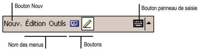 YAKUMO PDA DELTA 400 - Barre de navigation et barre de commande - 2