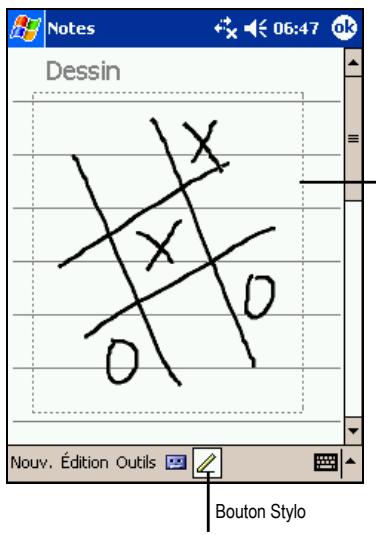 YAKUMO PDA DELTA 400 - Creation d'un dessin - 1